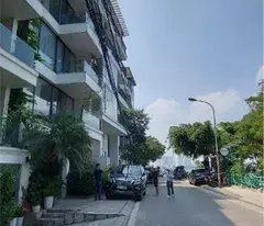 BÁN TÒA NHÀ VĂN PHÒNG SIÊU ĐẸP MẶT PHỐ QUẢNG KHÁNH -TÂY HỒ - 100M x 9 TẦNG THANG MÁY - MT 7,1M -