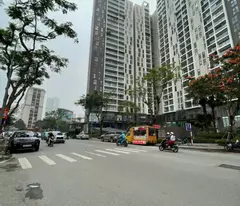 BÁN TÒA NHÀ VĂN PHÒNG SIÊU ĐẸP MẶT PHỐ TRẦN KIM XUYẾN - CẦU GIẤY - 100M x 9 TẦNG THANG MÁY - MT