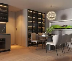 17.3.26.1 Bán căn 3 ngủ Golden Palm Lê Văn Lương, căn góc, kính vòm, nội thất sửa lại đẹp nhất