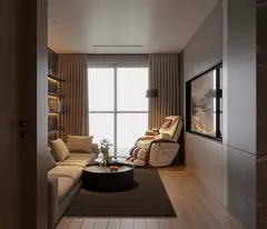 17.3.26.1 Bán căn 3 ngủ Golden Palm Lê Văn Lương, căn góc, kính vòm, nội thất sửa lại đẹp nhất