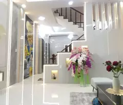 NHÀ MỚI 4 TẦNG QUẬN 12 – FULL NỘI THẤT - XE TẢI ĐẬU CỬA – ĐƯỜNG 10M THÔNG THOÁNG -NGANG 5M- 55M2-