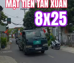 ✈️ MẶT TIỀN TÂN XUÂN – GẦN LÊ THỊ HÀ 150M – 2 LÔ NGANG 8M SIÊU ĐẸP