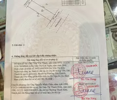Chính chủ , Cần bán đất MẶT TIỀN TẠI HÒA MỸ 8 - HÒA MINH - ĐÀ NẴNG