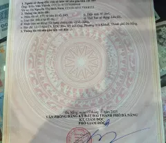 Chính chủ , Cần bán đất MẶT TIỀN TẠI HÒA MỸ 8 - HÒA MINH - ĐÀ NẴNG