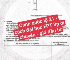 Siêu phẩm đầu tư mảnh đất nở hậu sát QL21 chỉ 3x tr/m2