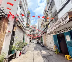 BÁN NHÀ 2 TẦNG MẶT TIỀN HẺM XE HƠI ĐẬU CỬA Đ.MẠC ĐĨNH CHI, QUẬN 1- DT 50M2 FULL THỔ- NHÀ 2 MẶT