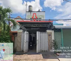 Bán nhà Mặt tiền đường Nguyễn Văn Phú, Trung Tâm Thị Trấn Hậu Nghĩa , Đức Hòa (Long An cũ)