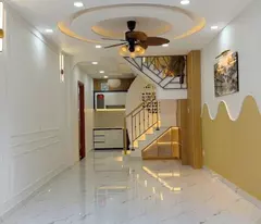 Nhà mới 2 tầng nở hậu L 6m hẻm thông đường Lê Hồng Phong P2Q5. Giá 7.6 tỷ