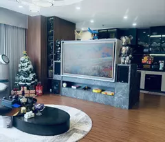 23.3.26.1 Bán căn 3 ngủ Golden Palm Lê Văn Lương dt 125m2 góc, kính cong, nội thất cực kỳ ấn