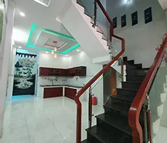 CHO THUÊ NHÀ 80M2, 2PN 1 TRỆT 1 LẦU + NỘI THẤT HẺM RỘNG 6M ĐƯỜNG TL37, KP1, P.THẠNH LỘC, Q.12