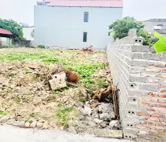 Lô Đất 413 m2- Mt 16m. Full thổ cư tại Yên Dũng, Bắc Giang. Giá 5,2 tỷ
