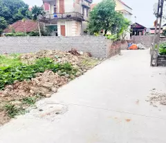 Lô Đất 413 m2- Mt 16m. Full thổ cư tại Yên Dũng, Bắc Giang. Giá 5,2 tỷ