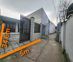 Ngân hàng thanh lý nhà ngang 5m, DT 177.3m2, 2PN 1 bếp, Thuận An, Bình Dương