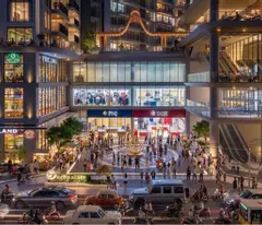 👉 Shophouse khối đế Ecopalace ngay sảnh chính của chung cư Ecopalace