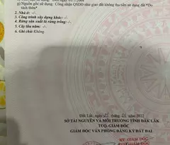 BÁN ĐẤT CLN – SỔ RIÊNG TẠI EA HUAR,(khu Ea Wer mới) BUÔN ĐÔN , ĐẮK LẮK