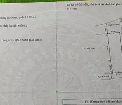 BÁN ĐẤT TẶNG NHÀ 2 TẦNG PHỐ HOÀNG QUÝ – TÔ HIỆU – LÊ CHÂN – Ô TÔ ĐỖ CỬA – GIÁ 3,35 TỶ
