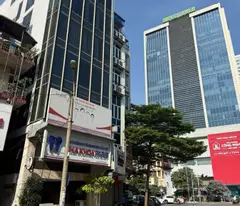 Bán Nhà Thái Thịnh 163m2.  6 tầng. mặt tiền 6.3m. giá 103 Tỷ Đống Đa Hà Nội