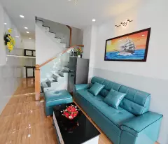 BÁN NHÀ MỚI 2 TẦNG TTTP GẦN CHÙ PHẬT TRẮNG HẺM CAO ĐÀI NHA TRANG