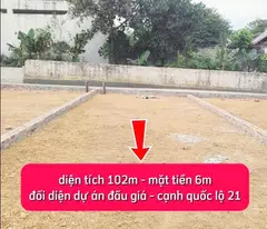 Chính chủ cần bán đất Cổ Đông 102m2 sát CNC Hòa Lạc - Giá cực rẻ