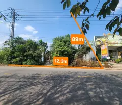 NGÂN HÀNG THANH LÝ NHÀ MT 12M, ĐƯỜNG NHỰA 8M, DT 1116M2, PHÚ GIÁO BD