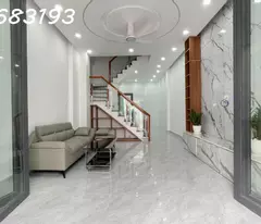 BÁN NHÀ HẺM THÔNG 5M ĐẶNG CHẤT GIÁP QUẬN 1, 5,  4PN - 3 TẦNG SỔ RIÊNG GIÁ 7.99 TỶ