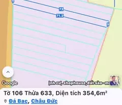 Đất Châu Đức - Bà Rịa Vũng Tàu