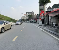 Bán đất Phúc Lợi 60m2: mặt tiền rộng 4,5m - 3 ô tô tránh - mặt đường Đê Vàng kinh doanh