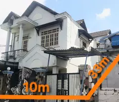 NHÀ 1 LẦU THUẬN AN, NGÂN HÀNG THANH LÝ NHÀ MT NHỰA 6M, NGANG 10M, GIA THỎA THUẬN