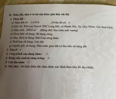 HOT !!! SỞ HỮU NGAY LÔ ĐẤT ĐẸP - GIÁ TỐT - Vị Trí Đắc Địa Tại Xã Phước Mỹ, TP Quy Nhơn