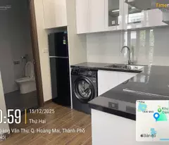 Căn hộ louis city hoàng mai mới 100% studio cao cấp full nt giá chỉ 5.5tr vào ở ngay
