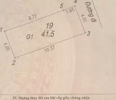 Bán nhà Lý Sơn, Ngọc Thuỵ 42m x 4T vuông đẹp, 2 mặt ngõ giá hơn 8 tỷ