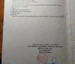 BÁN ĐẤT CHÍNH CHỦ – GIÁ TỐT TẠI NGHI LỘC, NGHỆ AN