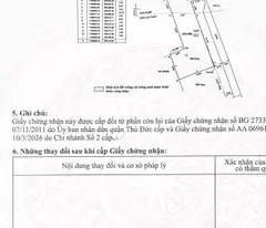 Bán Lô Đất diện tích khủng 177m2 tại 505/33 Quốc Lộ 13 cách cổng Vạn Phúc chỉ 200m