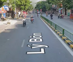 bán đât tặng nhà c4 mặt đường Lý Bôn - tp thái bình cũ - Hiền chuyên nhà mặt phố thái bình