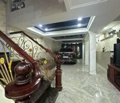 Nhà đẹp 5 lầu có T.máy ngang 5m 105m2 HXT gần ST Lotte Nguyễn Văn Lượng tặng NT 18 tỷ xíu