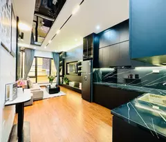nguyễn văn huyên 48m x6 tầng thang máy 15,8 tỷ gara ô tô,ngõ thông kinh doanh