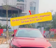 RẺ HƠN XUNG QUANH 500 TRIỆU - ĐẤT MẶT TIỀN ĐỐI DIỆN NOXH FULL THỔ CƯ
