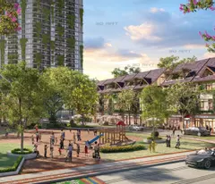 Căn hộ sân vườn ban công cánh quạt của dự án Ecopalace Buôn Ma Thuột