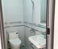 Nhà mới 2 lầu/ST hẻm 154 Âu Dương Lân P3Q8 (P.Chánh Hưng) ko lộ giới