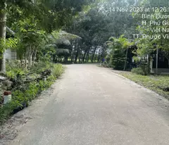 ĐẤT PHƯỚC VĨNH PHÚ GIÁO, NGÂN HÀNG THANH LÝ ĐẤT SẴN THỔ, DT 3553.7M2, NGANG 58M, Ô TÔ TIẾP CẬN