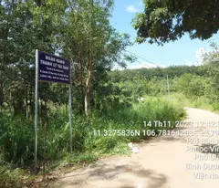ĐẤT PHƯỚC VĨNH PHÚ GIÁO, NGÂN HÀNG THANH LÝ ĐẤT SẴN THỔ, DT 3553.7M2, NGANG 58M, Ô TÔ TIẾP CẬN