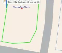 Bán Lô đất góc 2 mặt tiền chính chủ tại trung Tâm chợ An Bình