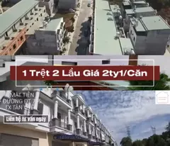 Bán nhà 1 triệt 2 lầu toạ lạc tại Phường Tân Hiệp