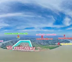 Đất nền Hiệp Phước Premia, Nhà Bè: 80m2, sổ hồng, 1.7 tỷ GPXD 5PN, 3 tầng, hướng đông bắc, gần