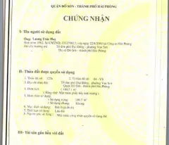Bán đất mặt đường Hoàng Kim Giao, Hải Sơn, Đồ Sơn - Vị trí không ngập lụt - ZALO 0567 222 555