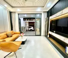 NHÀ SÂN VƯỜN 110M, HẺM XE HƠI CẠNH HUỲNH TẤN PHÁT, 4 TẦNG, 7 TỶ