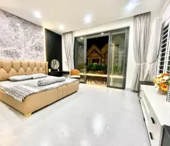 NHÀ SÂN VƯỜN 110M, HẺM XE HƠI CẠNH HUỲNH TẤN PHÁT, 4 TẦNG, 7 TỶ