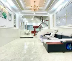 GIÁ 7.1 TỶ- NHÀ 4 TẦNG- GẦN PHÚ MỸ HƯNG- HUỲNH THỊ ĐỒNG- HXH 6M- DT 4.6 x 12 - 2 LẦU- 4PN- HOÀN