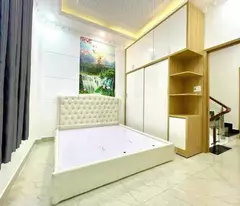 GIÁ 7.1 TỶ- NHÀ 4 TẦNG- GẦN PHÚ MỸ HƯNG- HUỲNH THỊ ĐỒNG- HXH 6M- DT 4.6 x 12 - 2 LẦU- 4PN- HOÀN