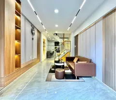 NGAY LOTTE - CITYLAND - TRUNG TÂM GÒ VẤP- 3 TẦNG SÂN THƯỢNG - HẺM 3G - SẴN NỘI THẤT - SỔ VUÔNG A4